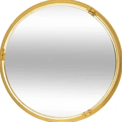 atmosphera Accesorios|Estilo Contemporaneo>Bandeja espejada dorada metálica FEEL 4x20cm