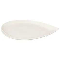 secret d'gourmet Cuencos, Fuentes Y Ensaladeras>Bandeja Gota Porcelana 30x40cm
