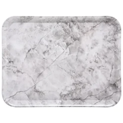 5five Encimera Y Lavavajillas>Bandeja Melamina Mármol Blanco 43x33Cm