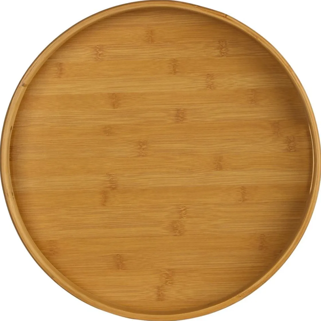 secret d'gourmet Encimera Y Lavavajillas>Bandeja redonda natural de bambú 40cm