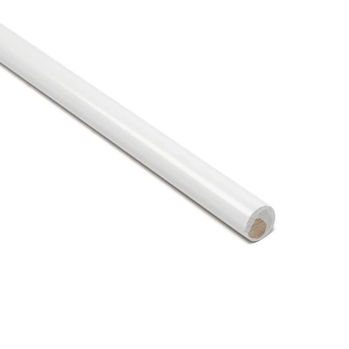 Varillas Y Accesorios>Barra De Cortina 250Cm D28 Blanco