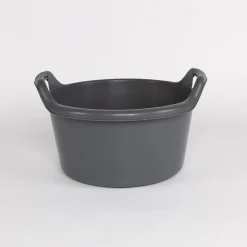 Cestas Y Palanganas>Barreño gris 20L