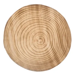 Degustación>Base Redonda De Madera Quemada 36cm