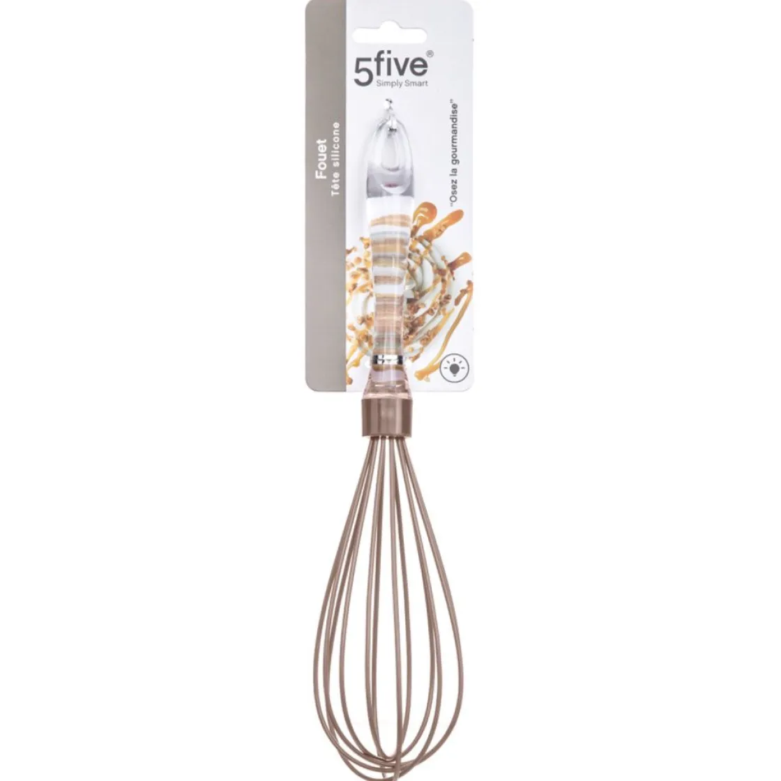 secret d'gourmet Moldes Y Otros Utensilios De Cocina>Batidor De Varillas De Silicona