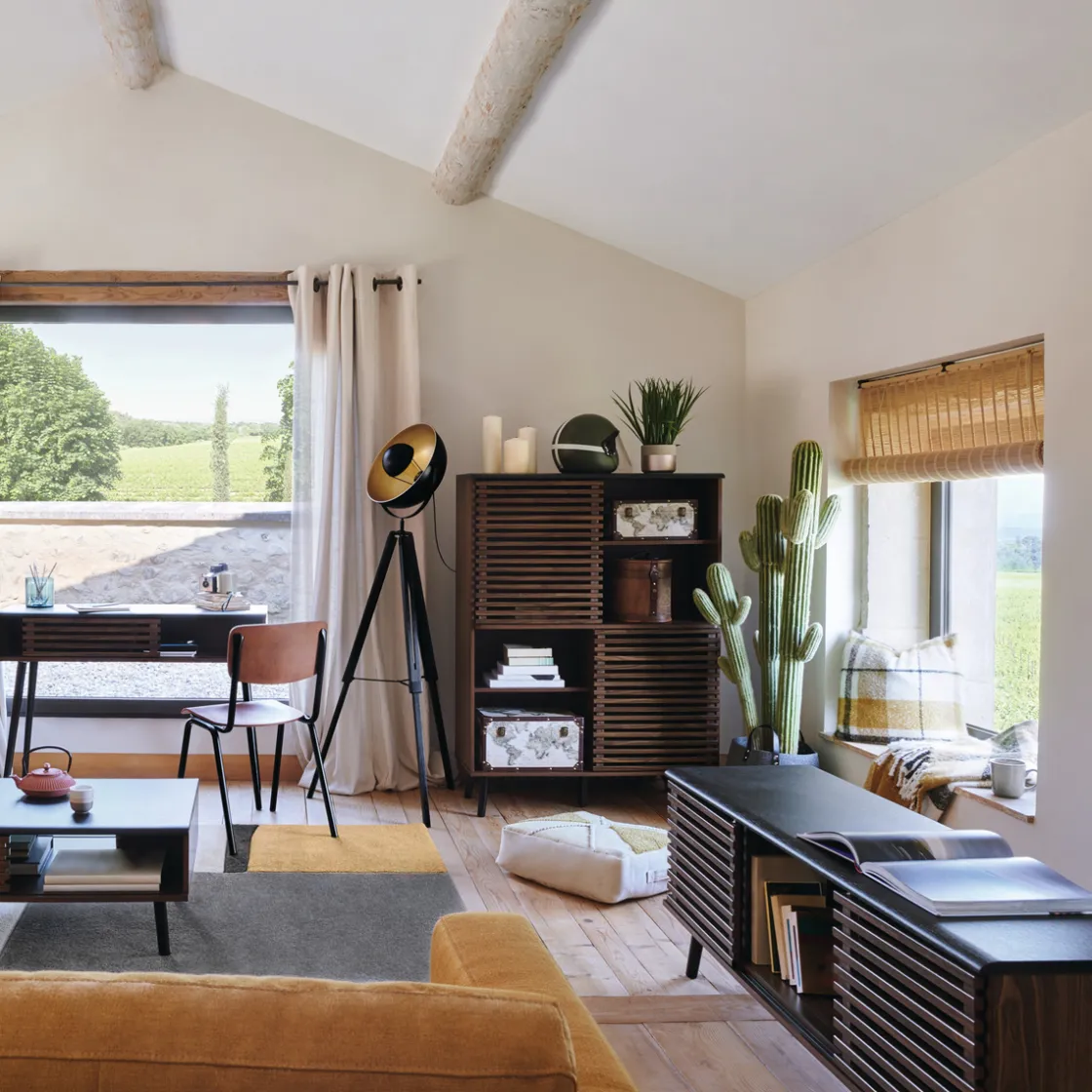atmosphera Cestas Y Baúles|Estilo Industrial>BAUL TAM. 3/4 DISEÑO MUNDO ANZO