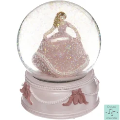 atmosphera4kids Accesorios Decorativos>Bola De Nieve Musical Princesa 10x14Cm