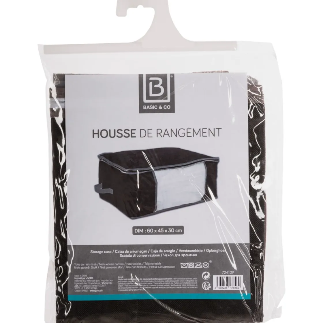 basics Cajas De Almacenamiento Y Organizadores>Bolsa De Almacenaje Multiusos 60X45X30