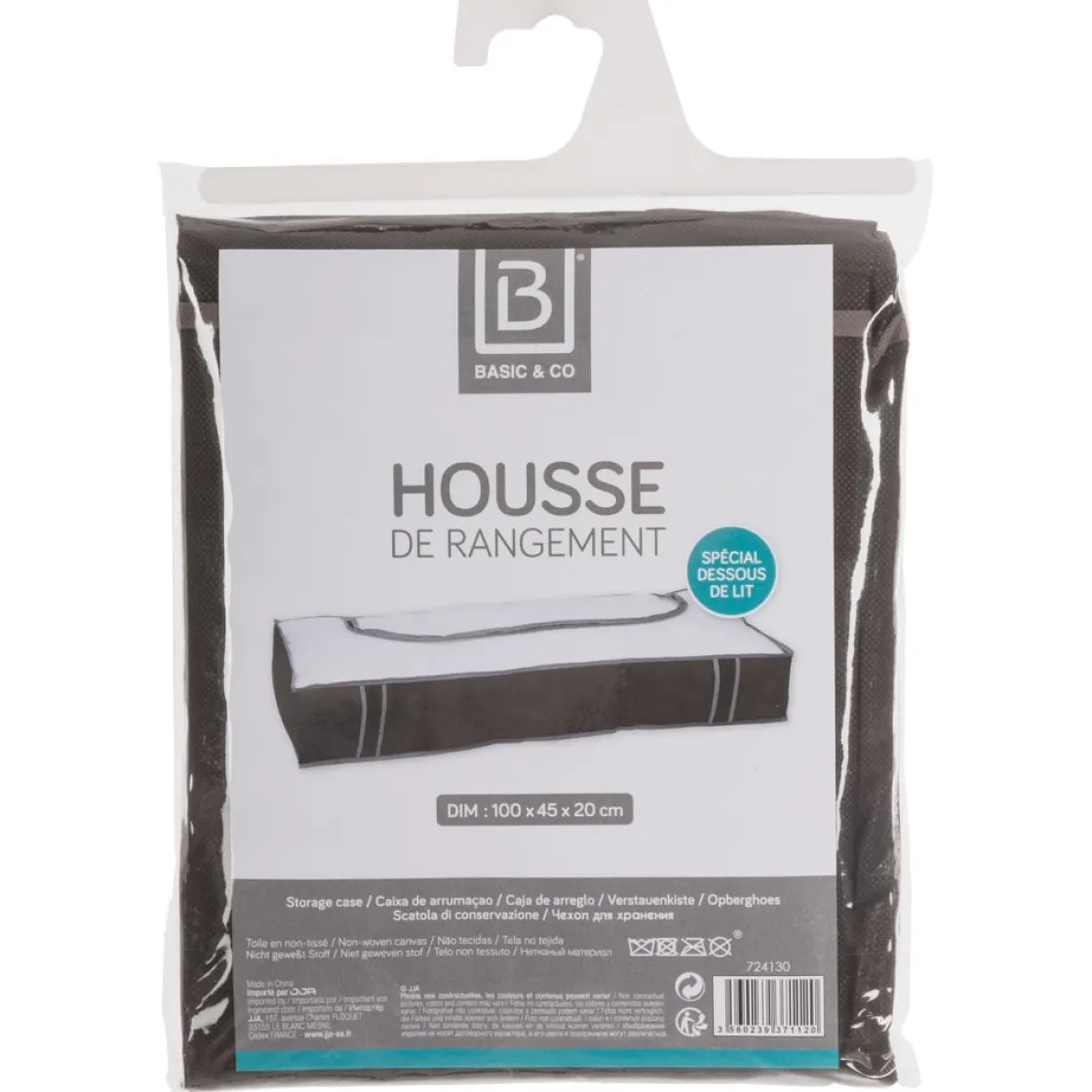 basics Cajas De Almacenamiento Y Organizadores>Bolsa De Almacenaje Multiusos 100x45x20