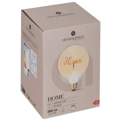 atmosphera Lámparas Y Alargadores>Bombilla Vintage Ámbar Home 12.5x17Cm