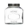 5five Platos Para Tartas, Tartas Y Bombones>Bombonera De Vidrio C/Tapa Inoxidable 1L