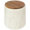 5five Accesorios De Lavabo>Bote para algodón CÔME beige
