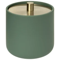 5five Accesorios De Lavabo>Bote para algodón DUO verde