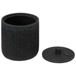 5five Accesorios De Lavabo>Bote Para Algodones Onyx Ardoise
