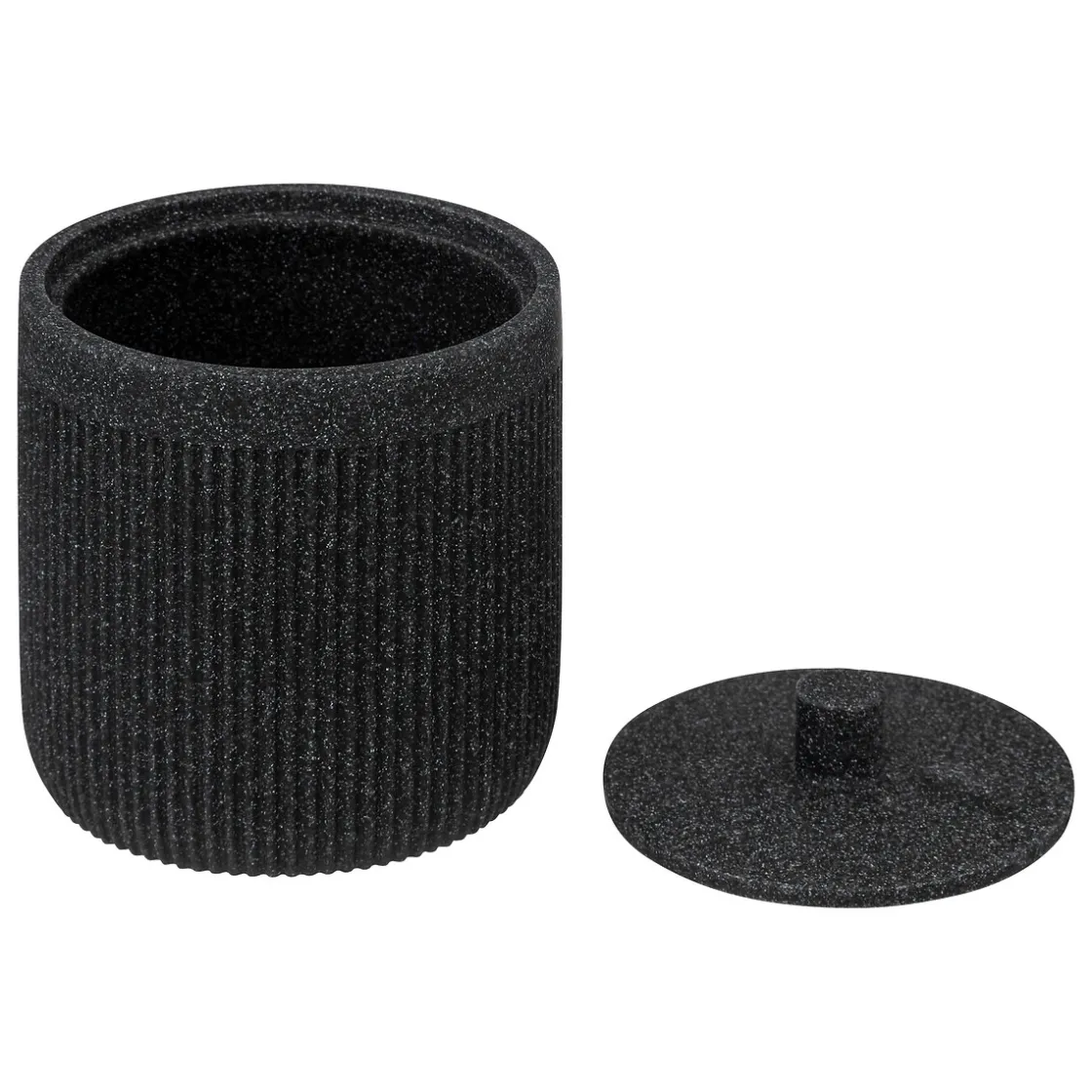 5five Accesorios De Lavabo>Bote Para Algodones Onyx Ardoise