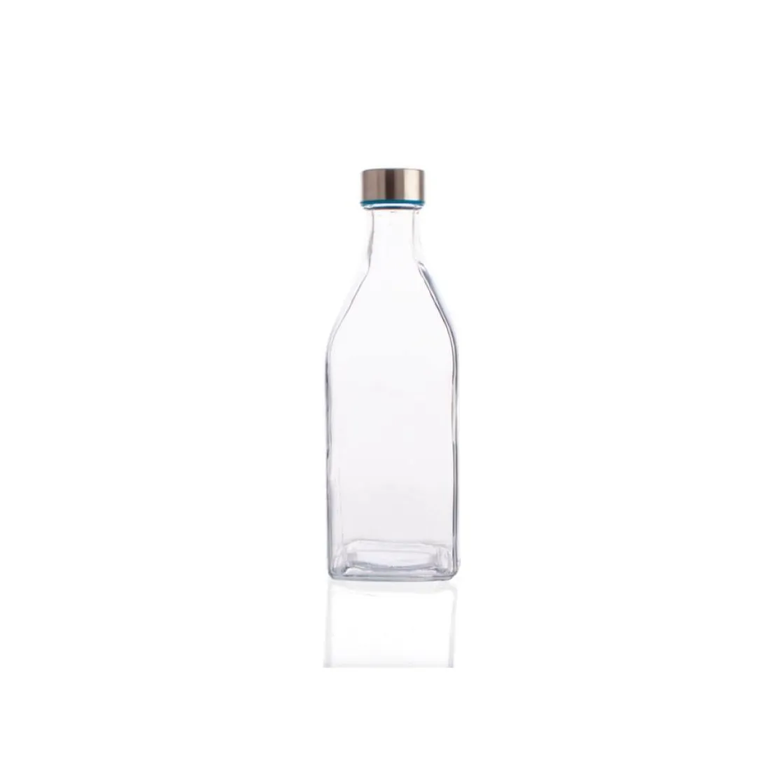 secret d'gourmet Jarros>Botella Cuadrada C/Tapa Metálica 1L