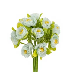 Plantas Y Flores Artificiales>Bouquet 15 Camelias 23Cm