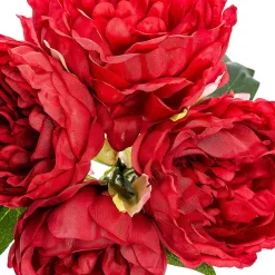 atmosphera Plantas Y Flores Artificiales>Bouquet Con 4 Peónias 30Cm