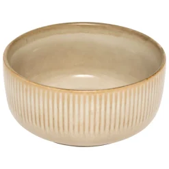 atmosphera Tazas Y Tazones>Bowl CHLOE beige de cerámica 14cm