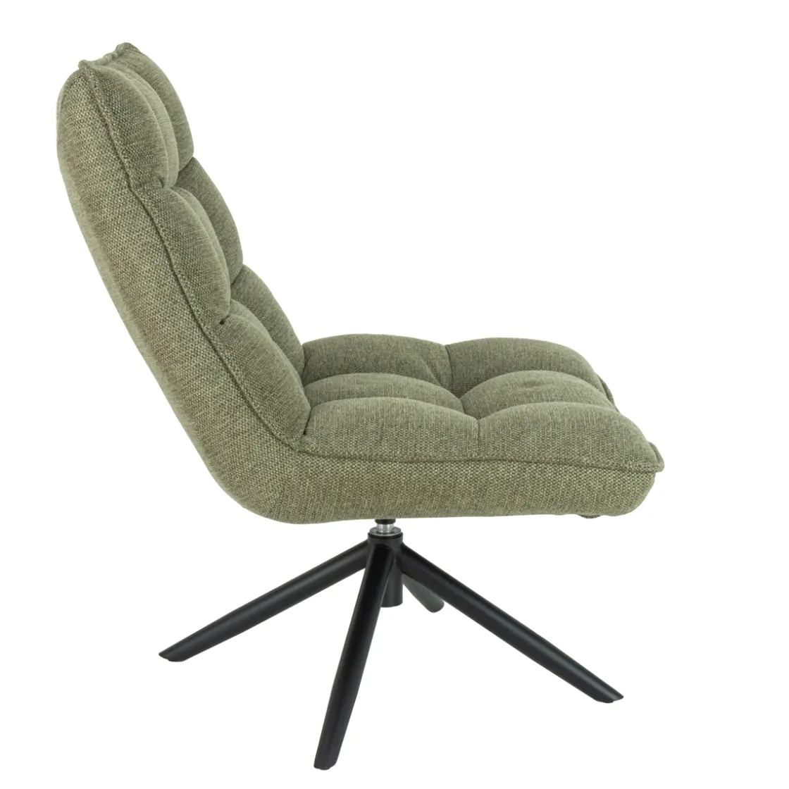 Sillas, Sillones Y Bancos|Estilo Contemporaneo>Butaca Giratória Mel De Tejido Verde