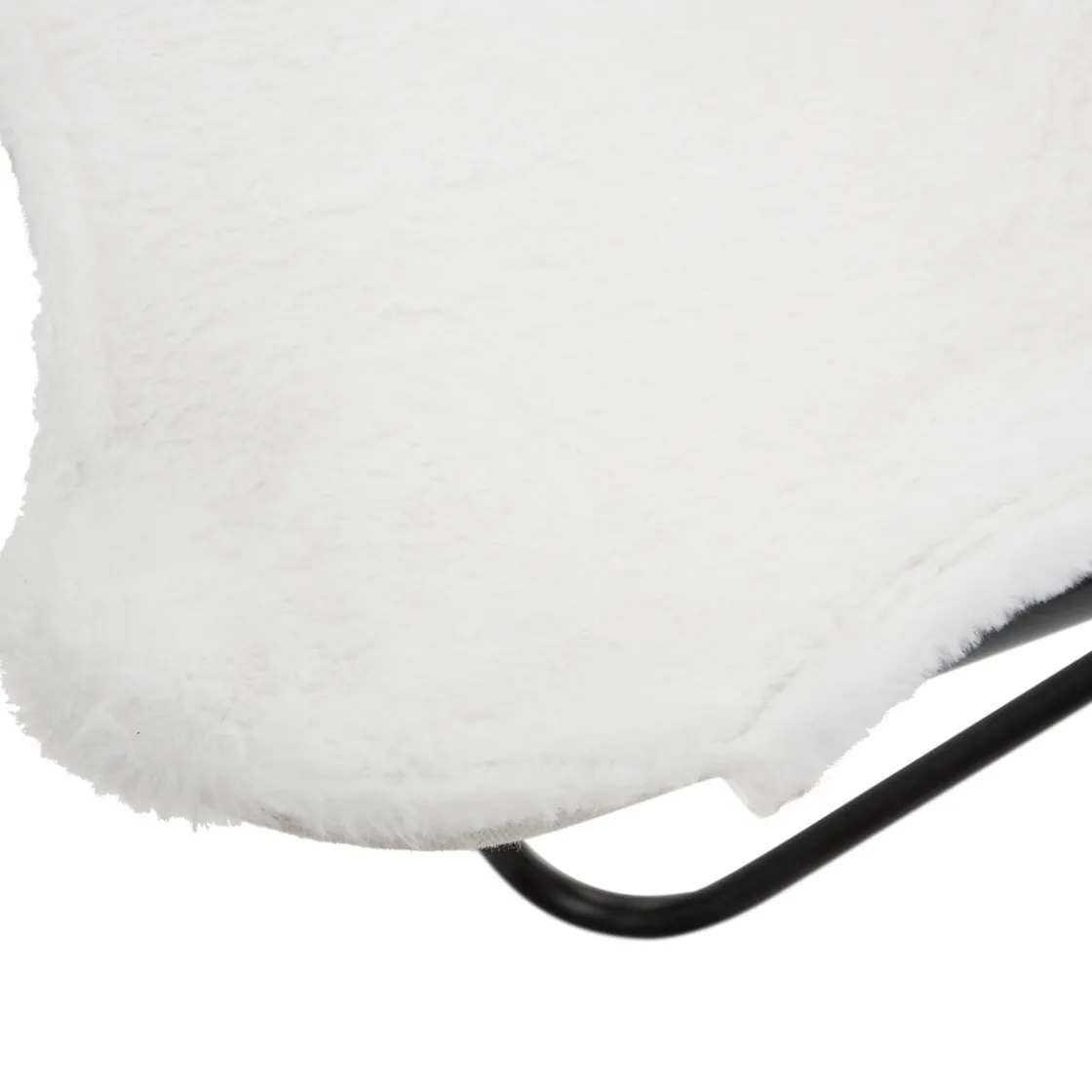 atmosphera Sofás Y Sillones|Estilo Contemporaneo>Butaca Oslo Blanco Con Patas Negras Metálicas