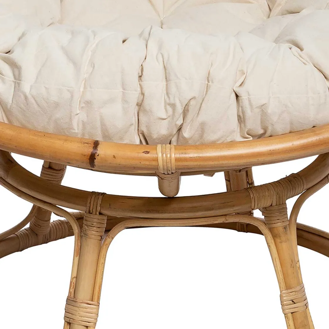 Sofás Y Sillones|Estilo Étnico>Butaca Papasan De Bambú Natural