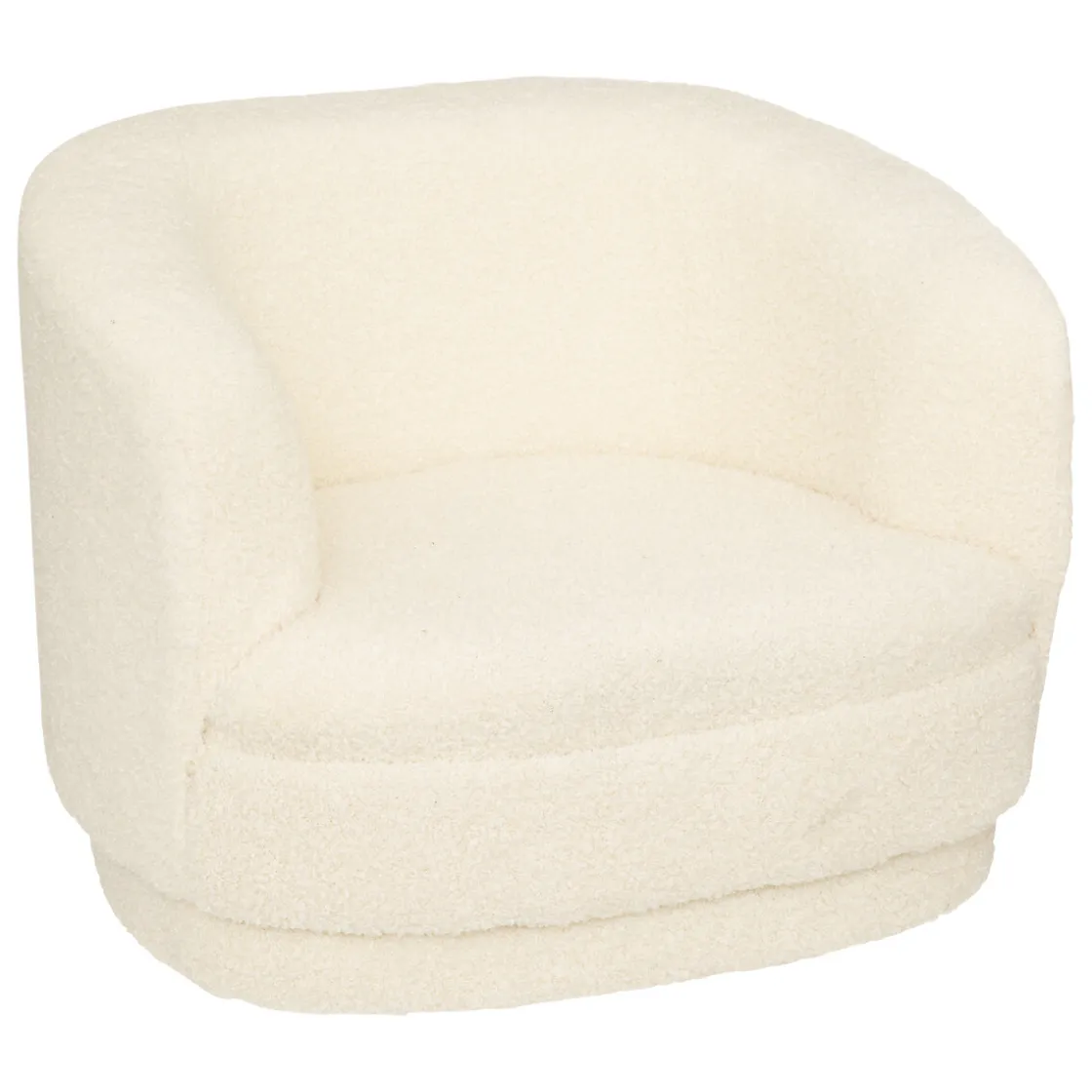 atmosphera4kids Mobiliario>Butaca SKY tejido bouclé blanco
