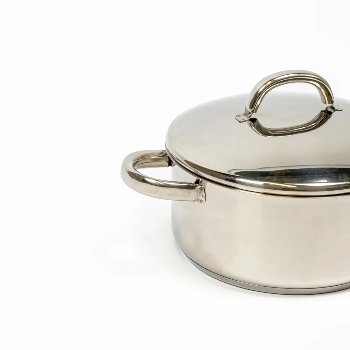 Cazuelas, Sartenes Y Hervidores>Cacerola Altis Inox C/Asa Inducción 20Cm