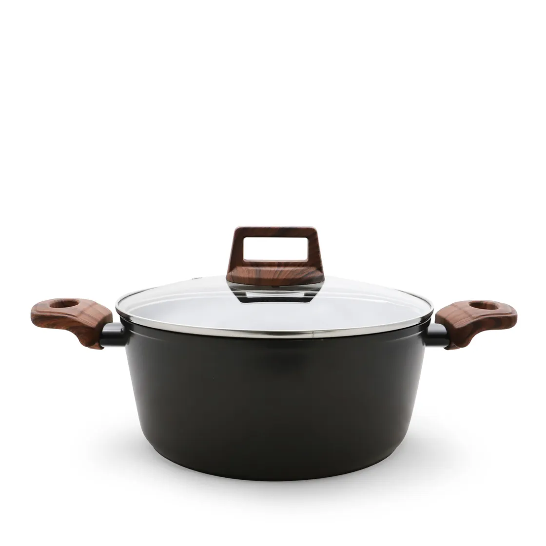 Cazuelas, Sartenes Y Hervidores>Cacerola Oslo C/Tapa De Vidrio 24Cm