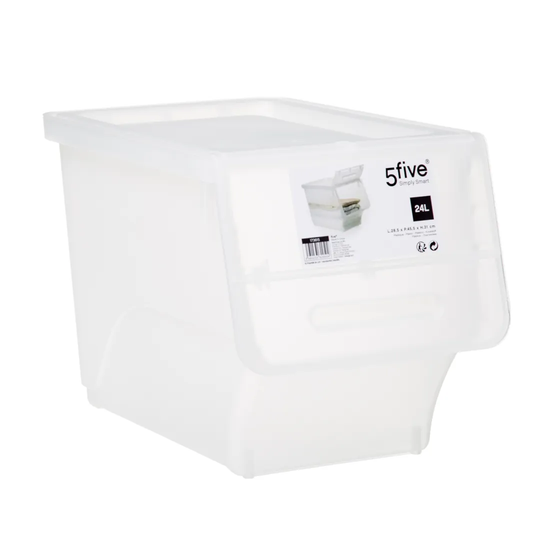 5five Accesorios De Almacenamiento>Caja Almacenaje C/Apertura Frontal 24L