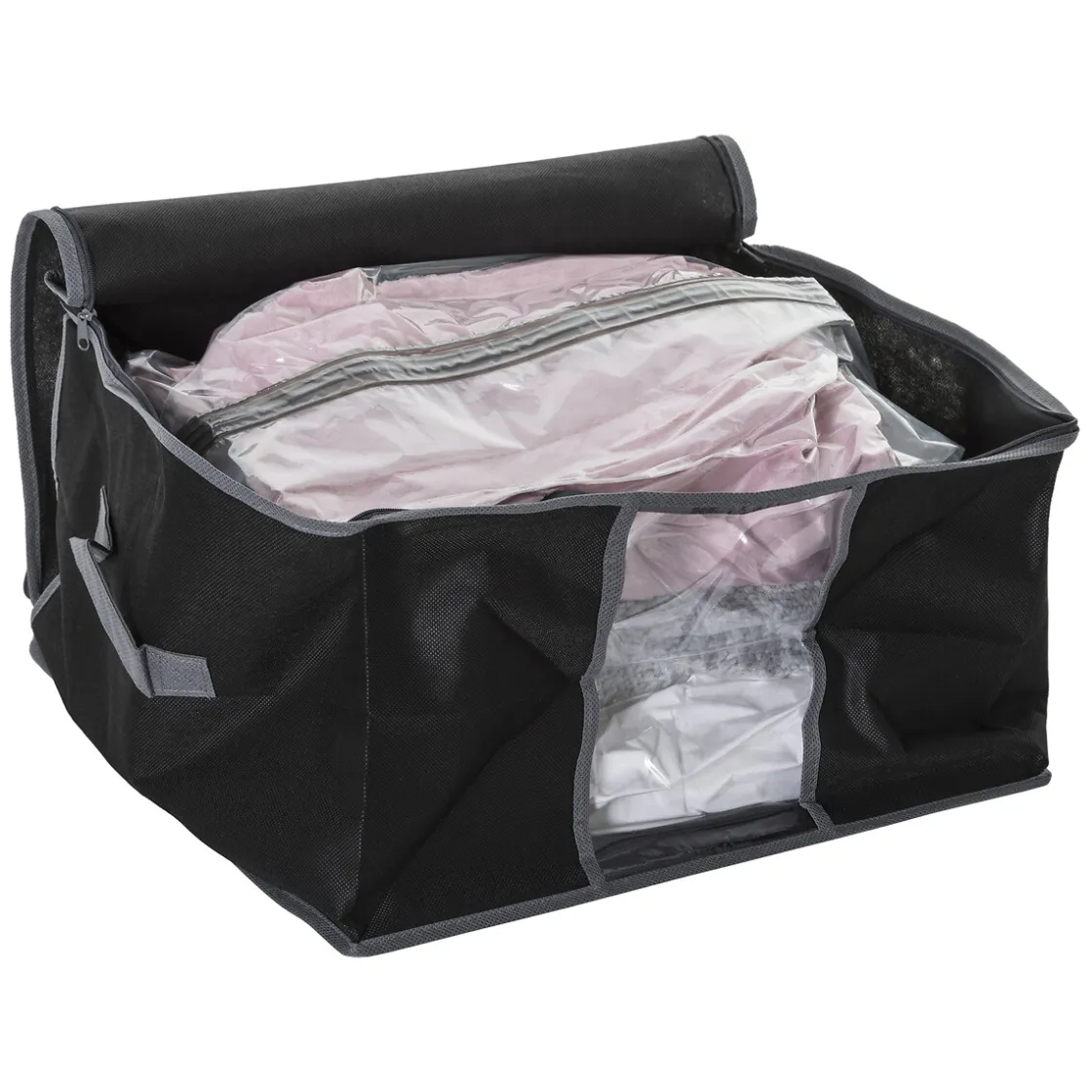 5five Cajas De Almacenamiento Y Organizadores>Caja Almacenaje De Tela+Bolsa Al Vacío