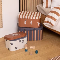 atmosphera4kids Almacenamiento>Caja de almacenaje cartón de perros