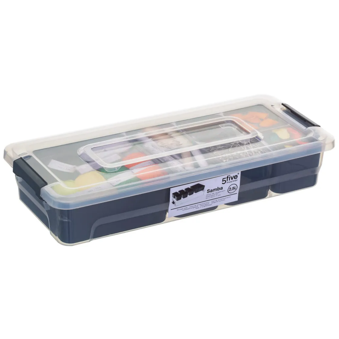 5five Accesorios De Almacenamiento>Caja De Almacenaje C/Compartim. 2.5L