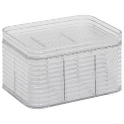 5five Accesorios De Lavabo>Caja de almacenaje con 6 separaciones 9x15.3x11cm