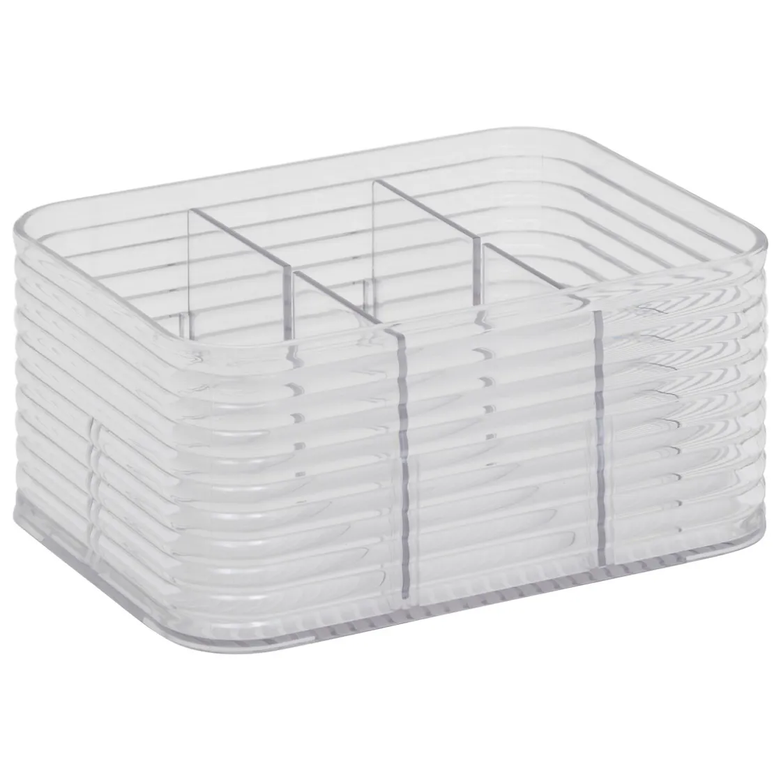 5five Accesorios De Lavabo>Caja de almacenaje con 6 separaciones 9x15.3x11cm