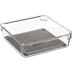 5five Encimera Y Lavavajillas>Caja de almacenaje con fondo gris 16x16cm