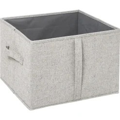 5five Cajas De Almacenamiento Y Organizadores>Caja De Almacenaje Con Tapa 35X31X25