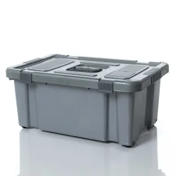 Caja Múltiple>Caja de almacenaje EUROPA gris 40l