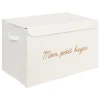 atmosphera4kids Almacenamiento>Caja De Almacenaje Ferme Bouclet Blanca
