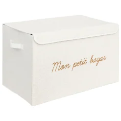 atmosphera4kids Almacenamiento>Caja De Almacenaje Ferme Bouclet Blanca