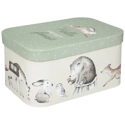 atmosphera4kids Accesorios Decorativos>Caja De Almacenaje Forest 36x25x19Cm