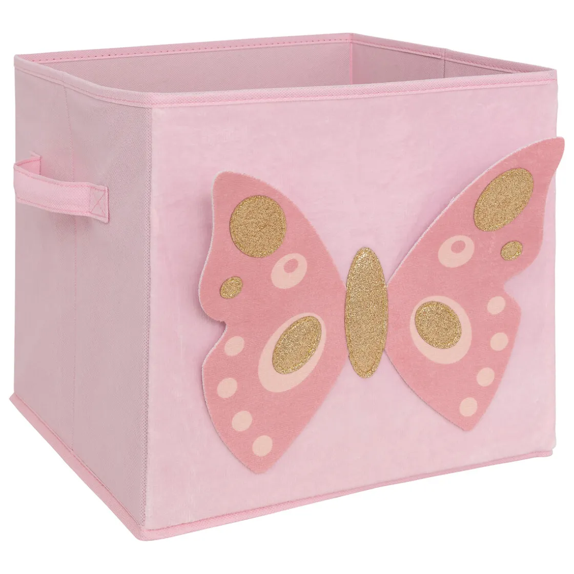 atmosphera4kids Almacenamiento>Caja de almacenaje FORET ENCHANTEE rosa 29cm