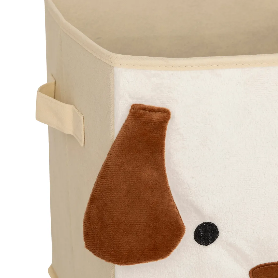atmosphera4kids Almacenamiento>Caja de almacenaje JOEY beige 29x29cm