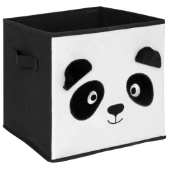 atmosphera4kids Almacenamiento>Caja de almacenaje PANDA de tejido 29 cm