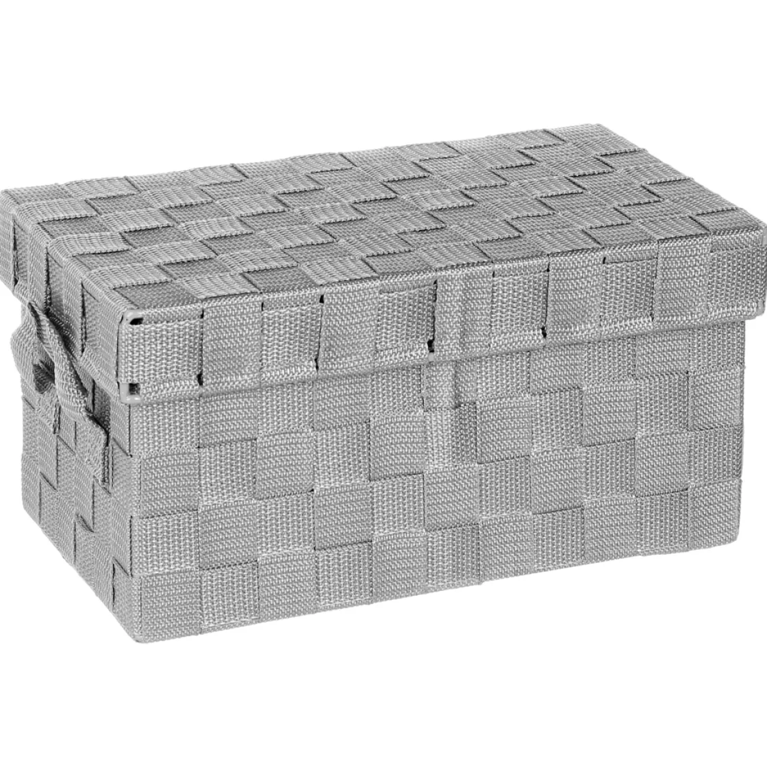 5five Cestas De Almacenamiento>Caja De Almacenaje P/Baño Gris C/Tapa
