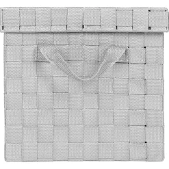 5five Cestas De Almacenamiento>Caja De Almacenaje P/Baño Gris C/Tapa