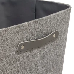 5five Cajas De Almacenamiento Y Organizadores>Caja de almacenaje ROUNDY gris 31x31cm