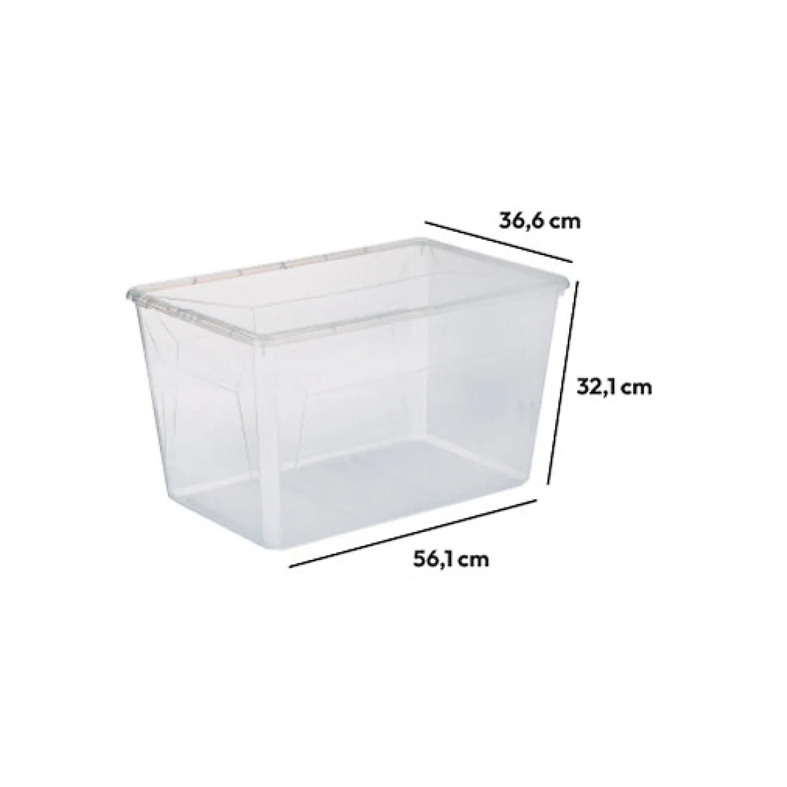 Caja Múltiple>Caja De Almacenaje Simply 50L