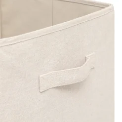 5five Cajas De Almacenamiento Y Organizadores>Caja de almacenaje TIDY beige 31x31cm