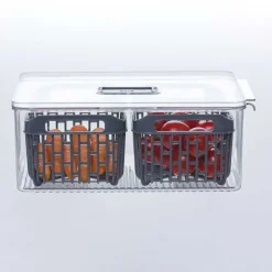 5five Cajas Y Frascos>Caja de almacenamiento apilable 22.5x12x32.5Cm
