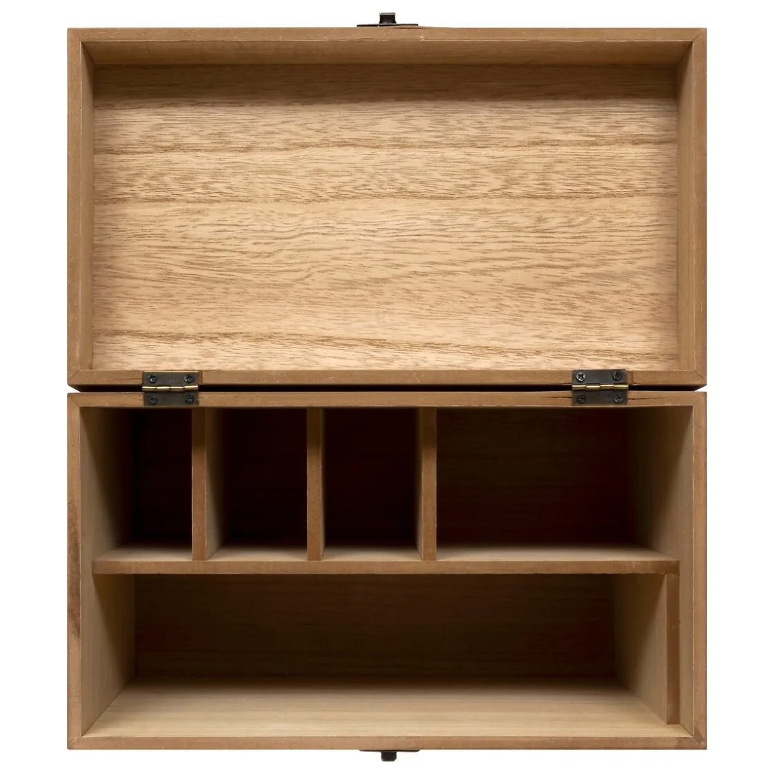 atmosphera Accesorios|Estilo Rústico>Caja De Farmacia Lit Beige De Madera